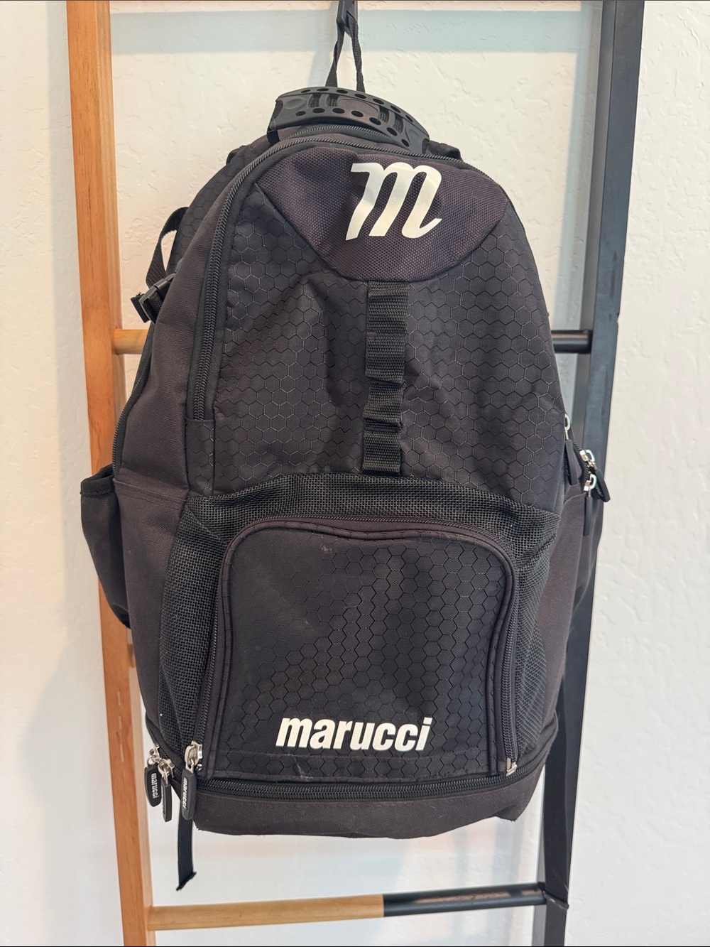 Marucci Black Baseball Backpack